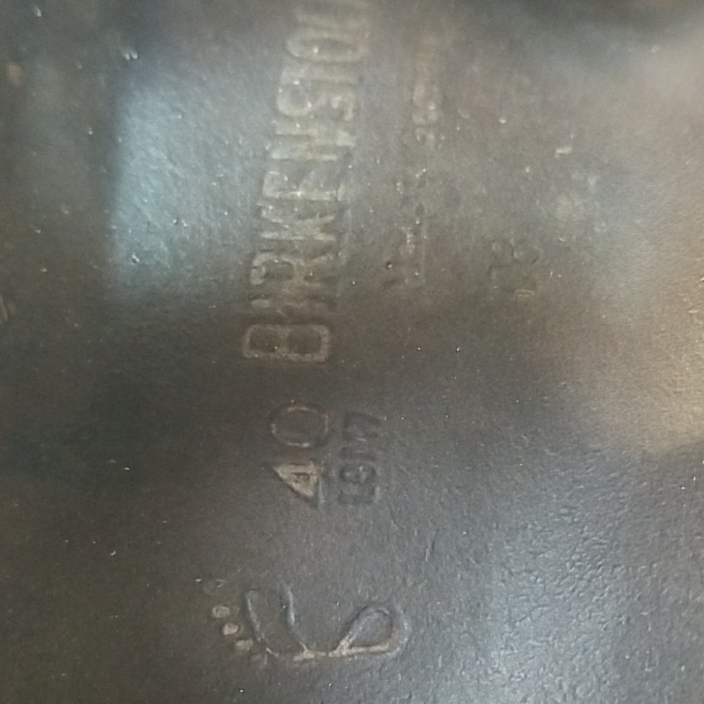 Birkenstock Black Leather Sandals - Picture 9 of 9